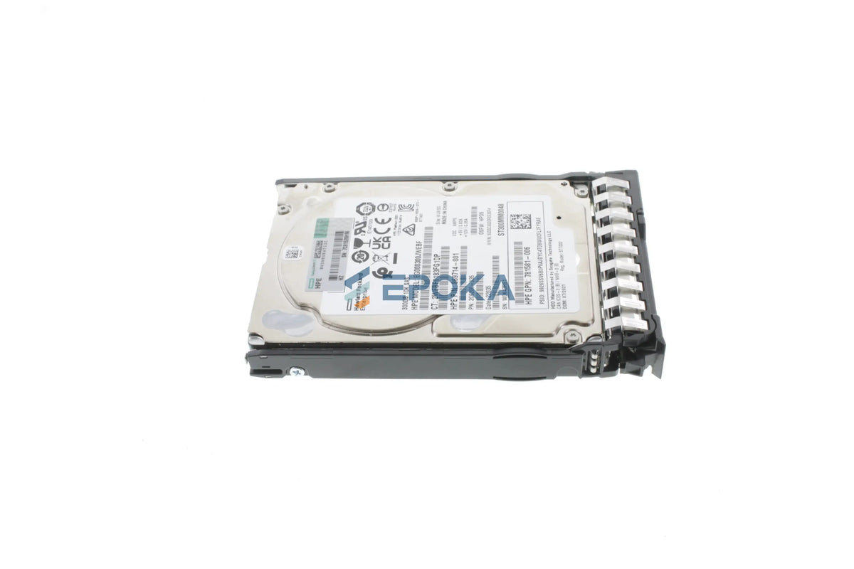 HPE 300GB SAS 12G Mission Critical 10K SFF (2.5in) BC HDD