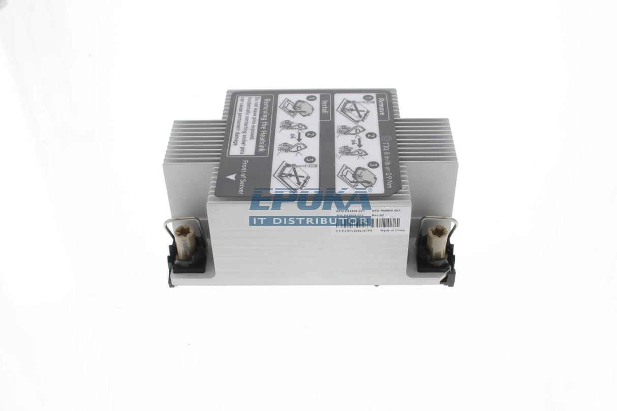 HP P49956-001 HPE DL380 Gen11 2U Std Heat Sink