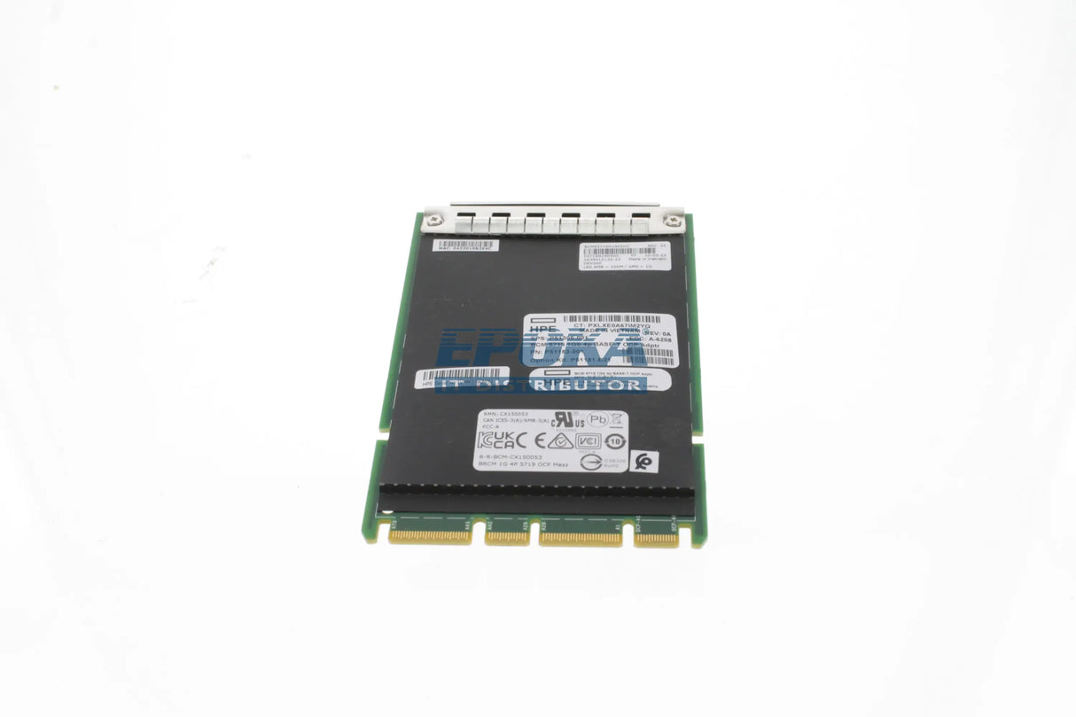 HP P51181-B21 HP Broadcom BCM5719 Ethernet 1Gb 4-port BASE-T OCP3 Adapter