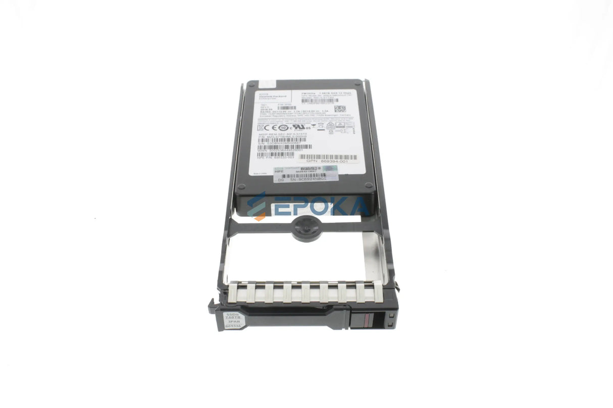 HP Q0F45A HPE 3PAR 9000 7.68TB SAS SFF (2.5in) FIPS Encrypted SSD
