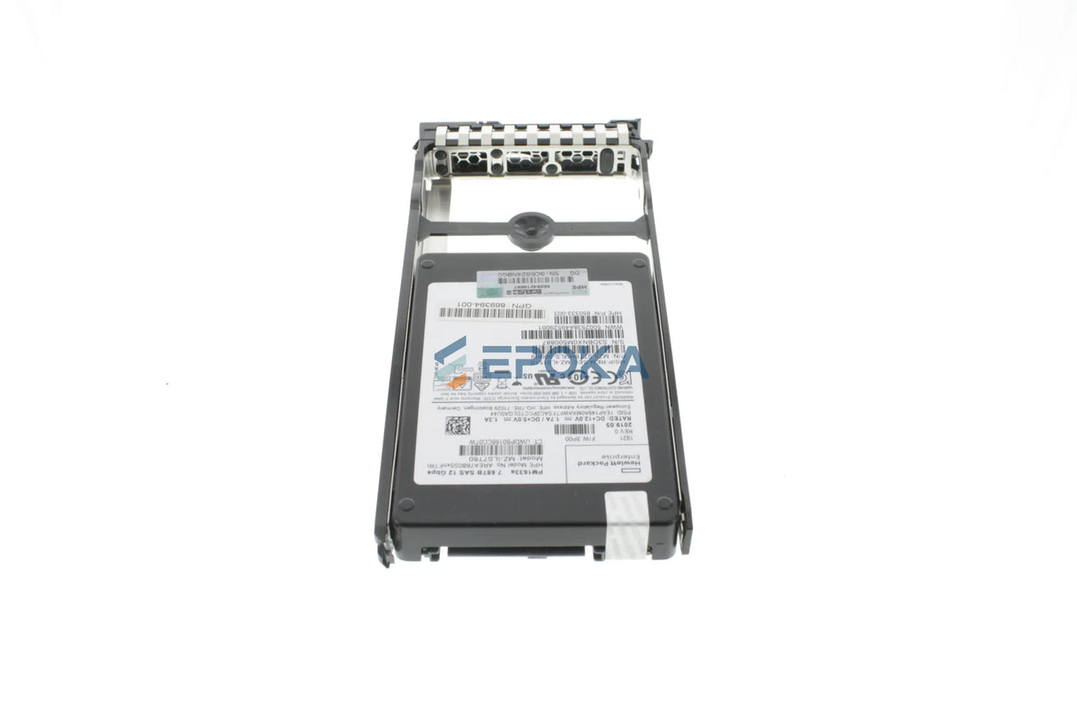 HP Q0F45A HPE 3PAR 9000 7.68TB SAS SFF (2.5in) FIPS Encrypted SSD