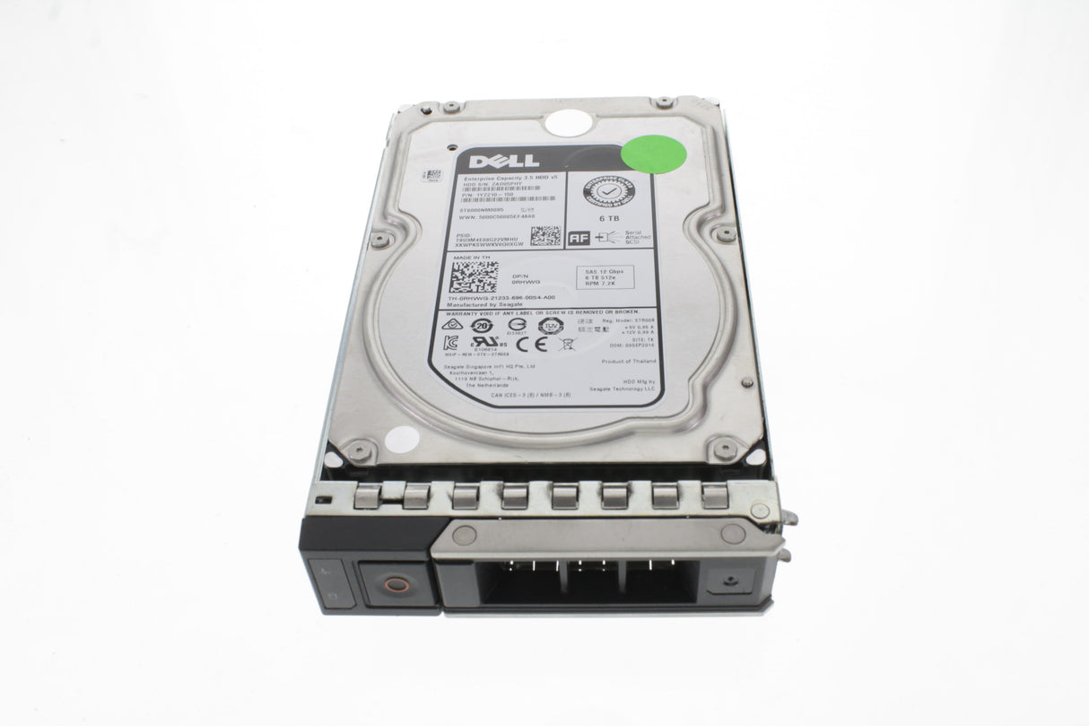 Dell RHVWG 6TB 7.2K 12G SAS 3.5"