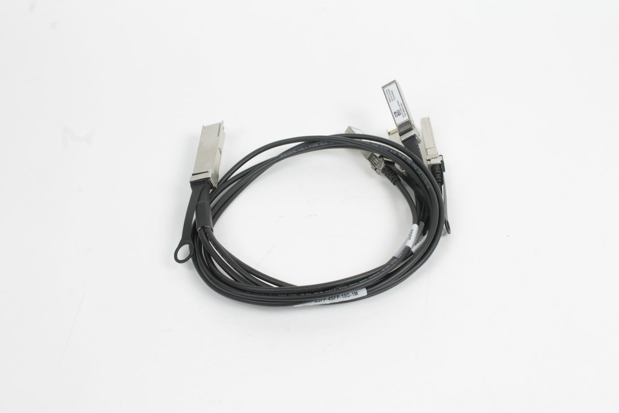 Dell TCPM2 Dell QSFP+ to 4x SFP+ Breakout Cable 1M