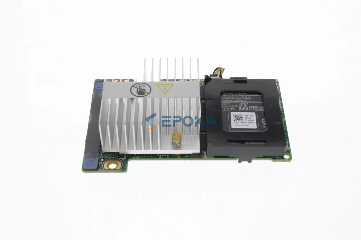 Dell PowerEdge PERC H710P 1GB Mini Mono RAID Controller 6Gb/s TTVVV - Battery incl.