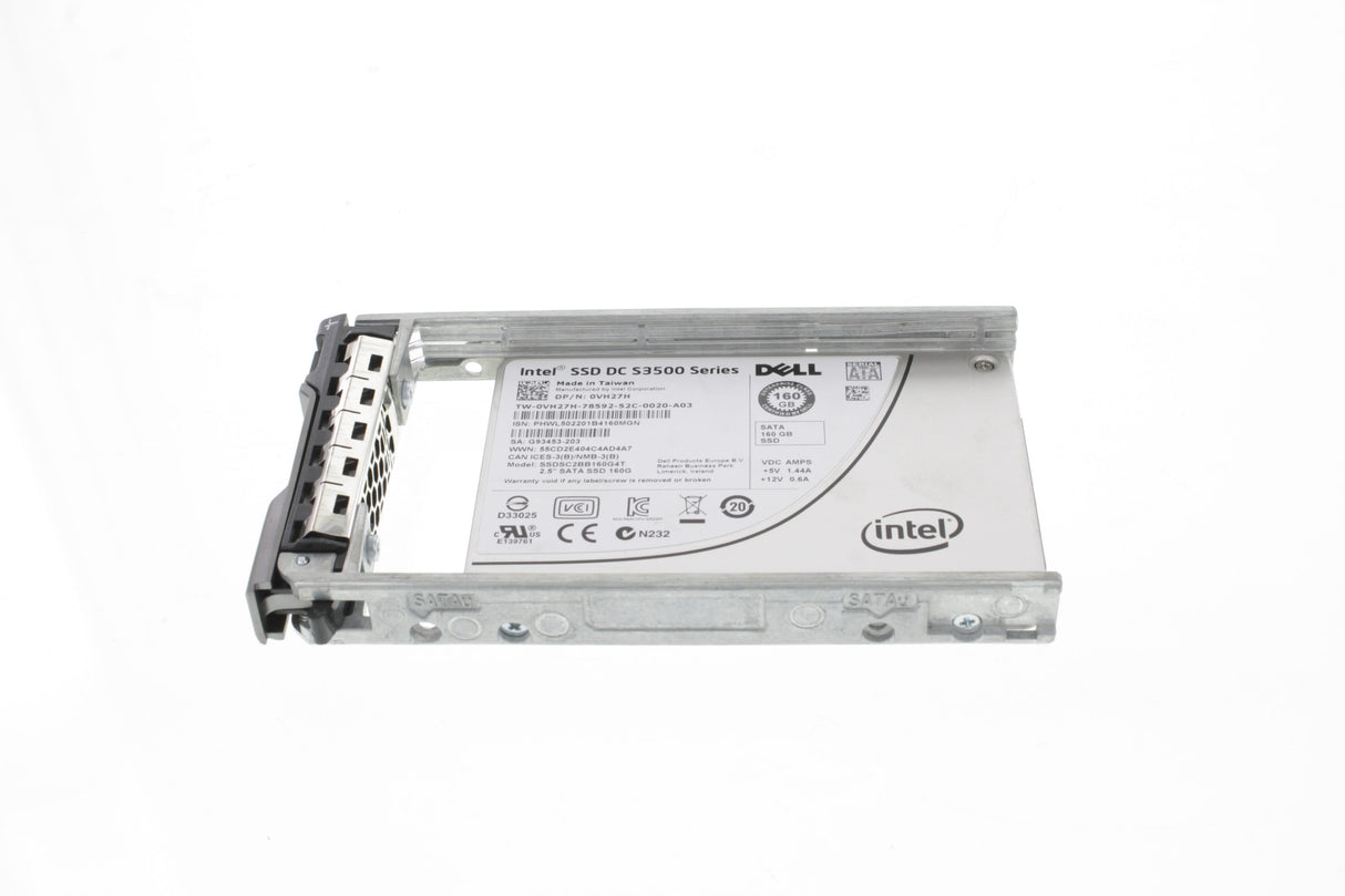 Dell VH27H Disk 160GB SSD 3G SATA 2.5" MLC