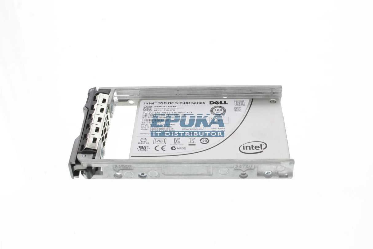 Dell VH27H Disk 160GB SSD 3G SATA 2.5" MLC
