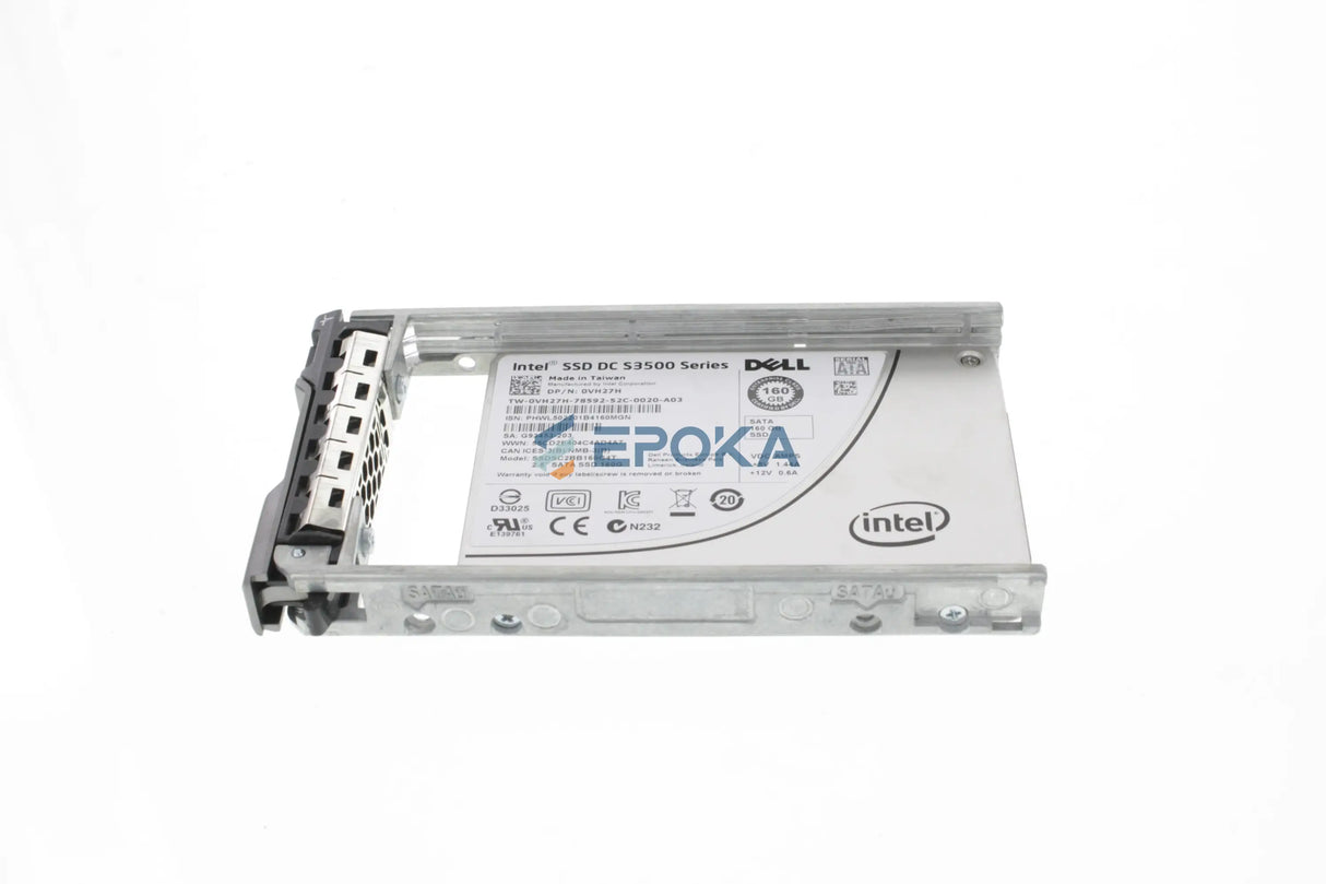 Dell VH27H Disk 160GB SSD 3G SATA 2.5" MLC