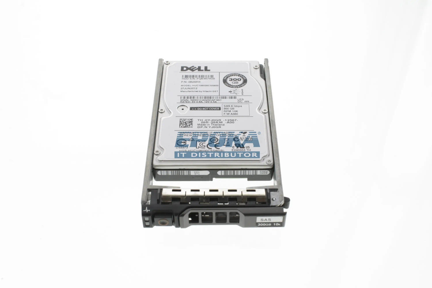 Dell YJ0GR Disk 300GB 10K 6G SAS 2.5"