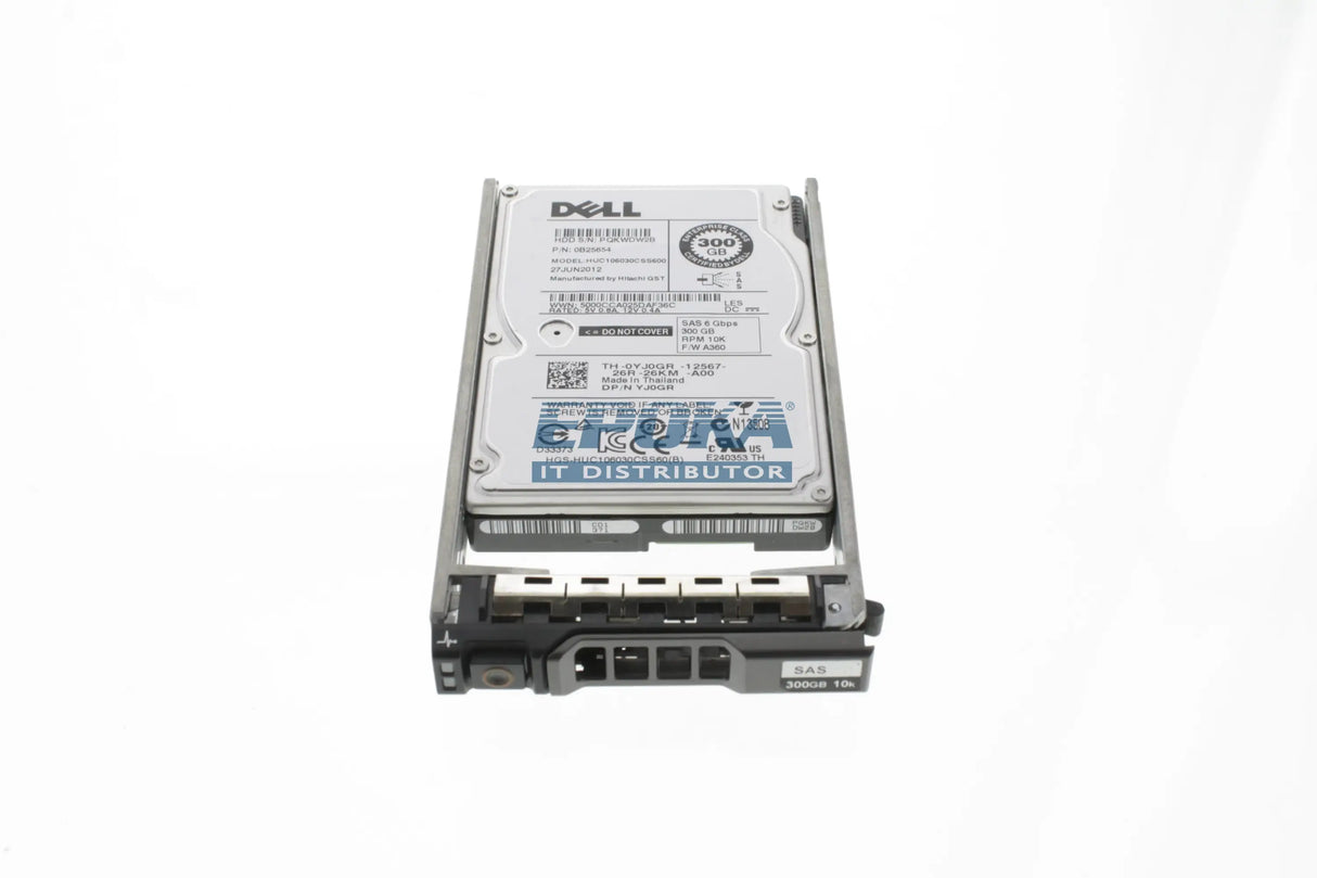 Dell YJ0GR Disk 300GB 10K 6G SAS 2.5"