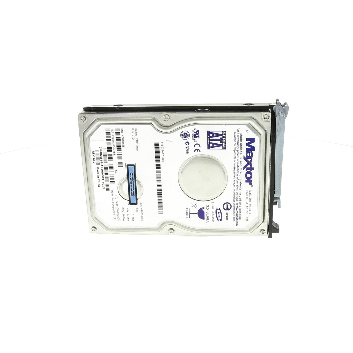 EMC 005048379 Disk 250GB 7.2 K SATA
