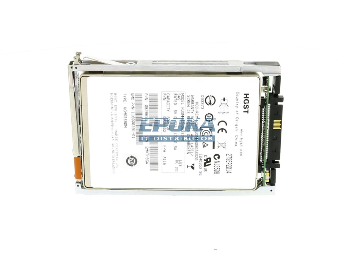 EMC 005050785 Disk 800GB 2.5" 6Gb/ SAS Flash