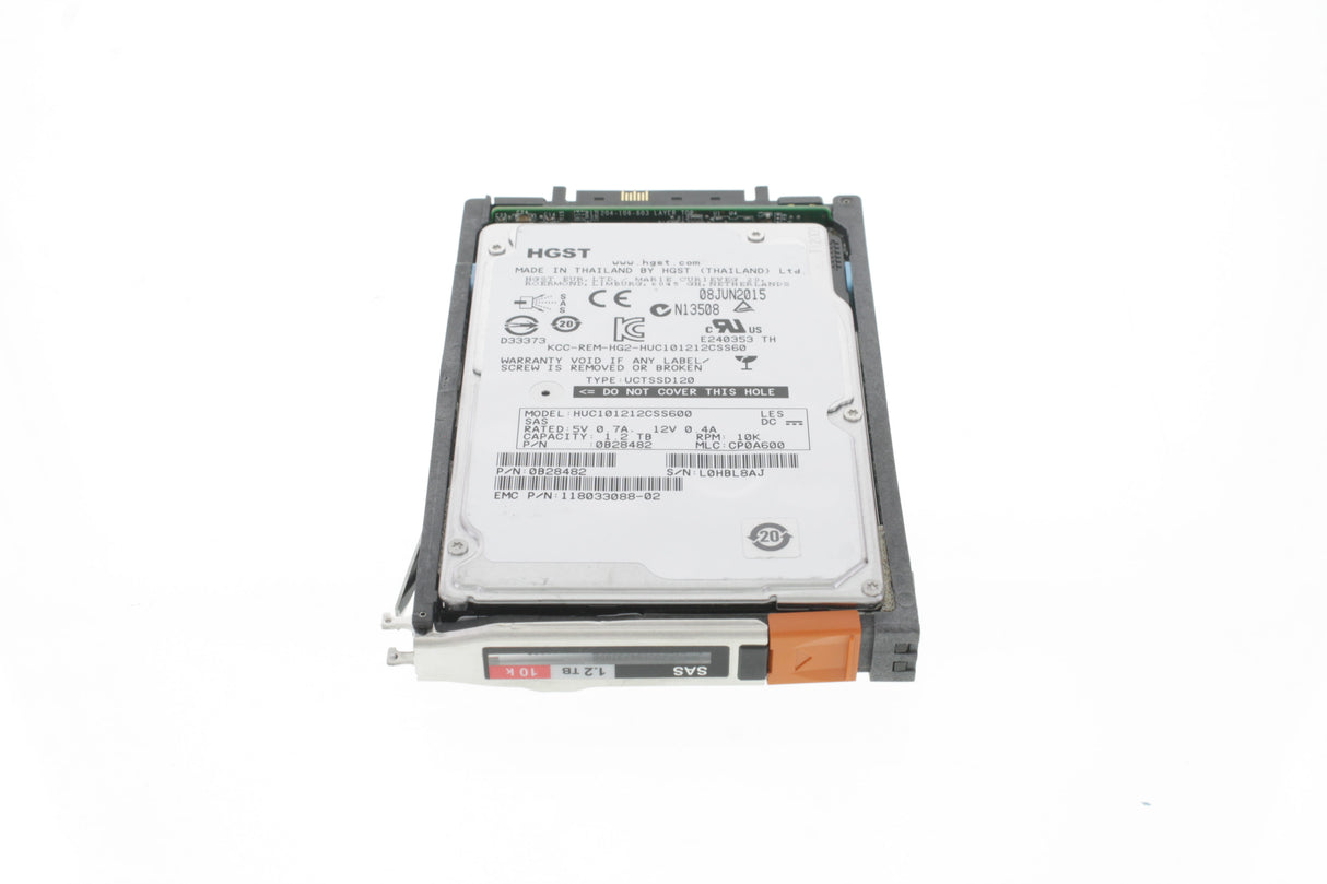 EMC 005050828 Disk 1.2TB 10K 2.5" 6Gb/se SAS
