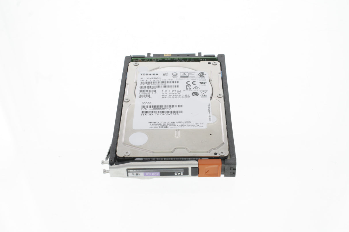EMC 005050844 Disk 300GB 15K 6Gb/se SAS 2.5"