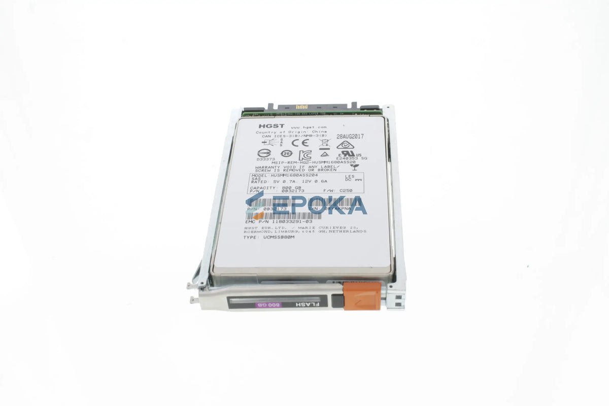EMC 005051130 Disk 800GB 2.5" 6Gb/ SAS Flash