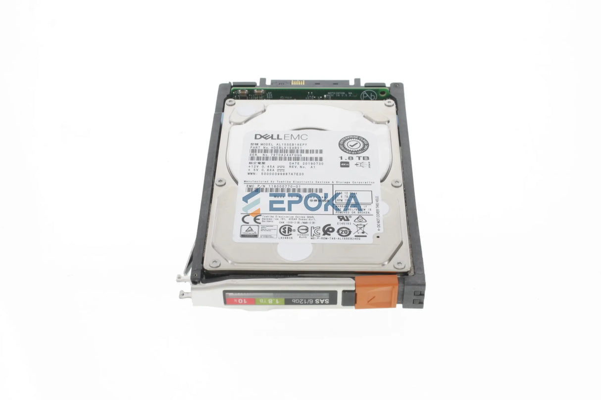 Disk 1.8TB 10K 2.5" 12G SAS