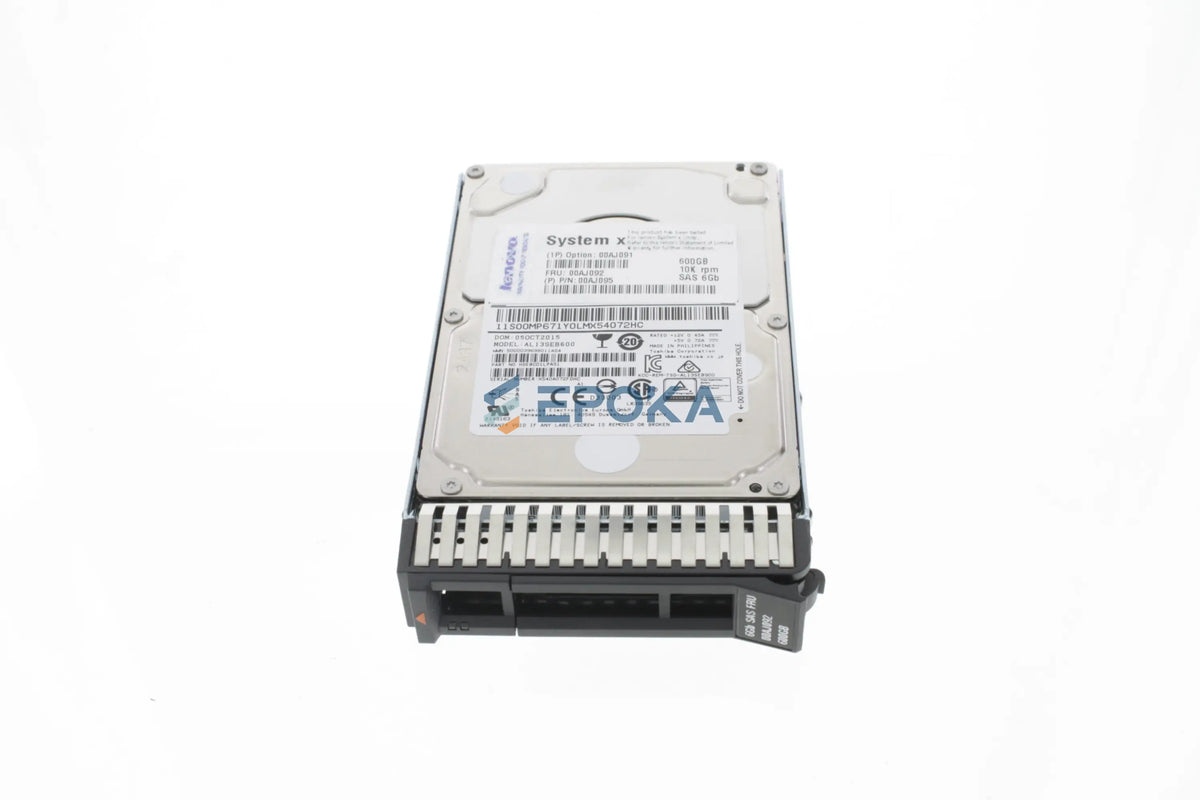 IBM 00AJ091 600GB SAS 10K 6GBPS 2.5" G3HS