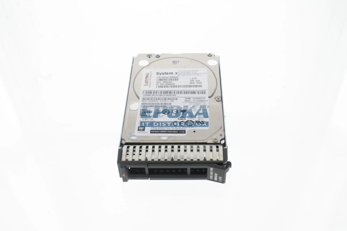 Lenovo 00NA261 1.2TB 10K 12Gbps SAS 2.5in G3H