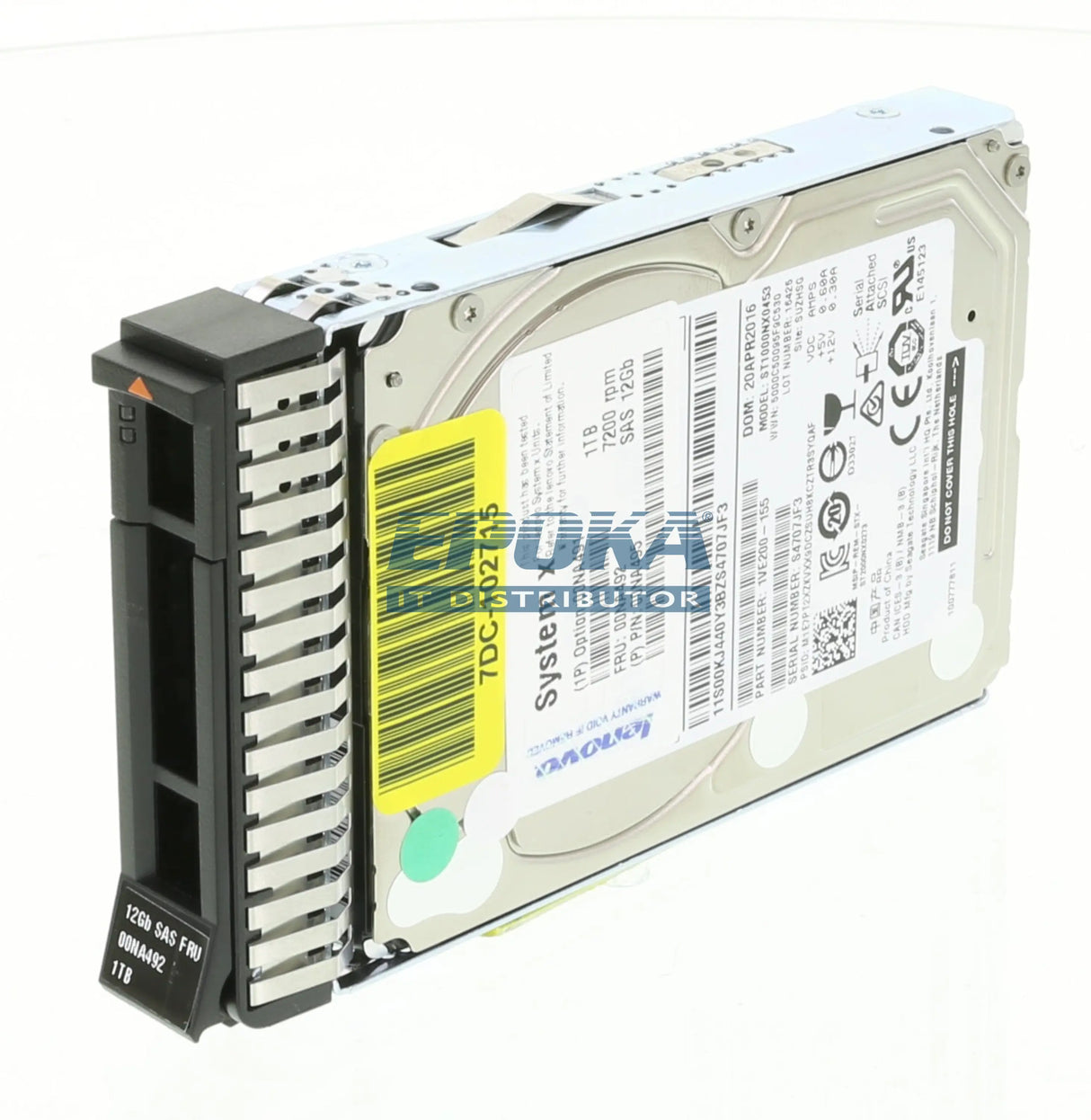 Lenovo 00NA491 1TB 7.2K 12Gbps NL SAS 2.5''