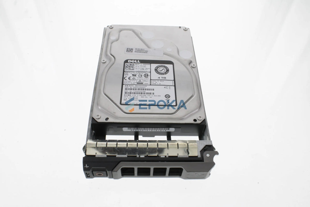 Dell 0F9W8 4TB 7.2K 12G SAS 3.5"