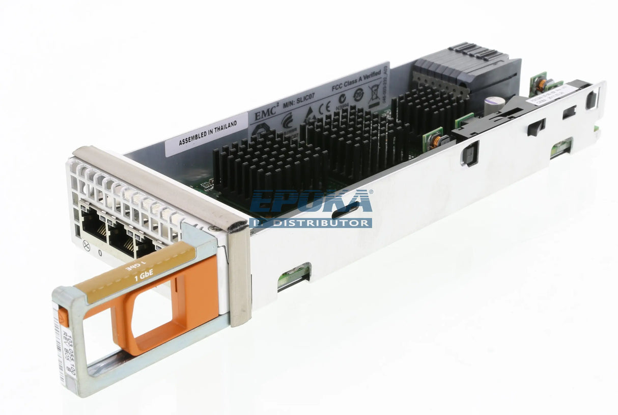 EMC 103-055-100B 10/100/1000 4-Port copper I/O SLIC