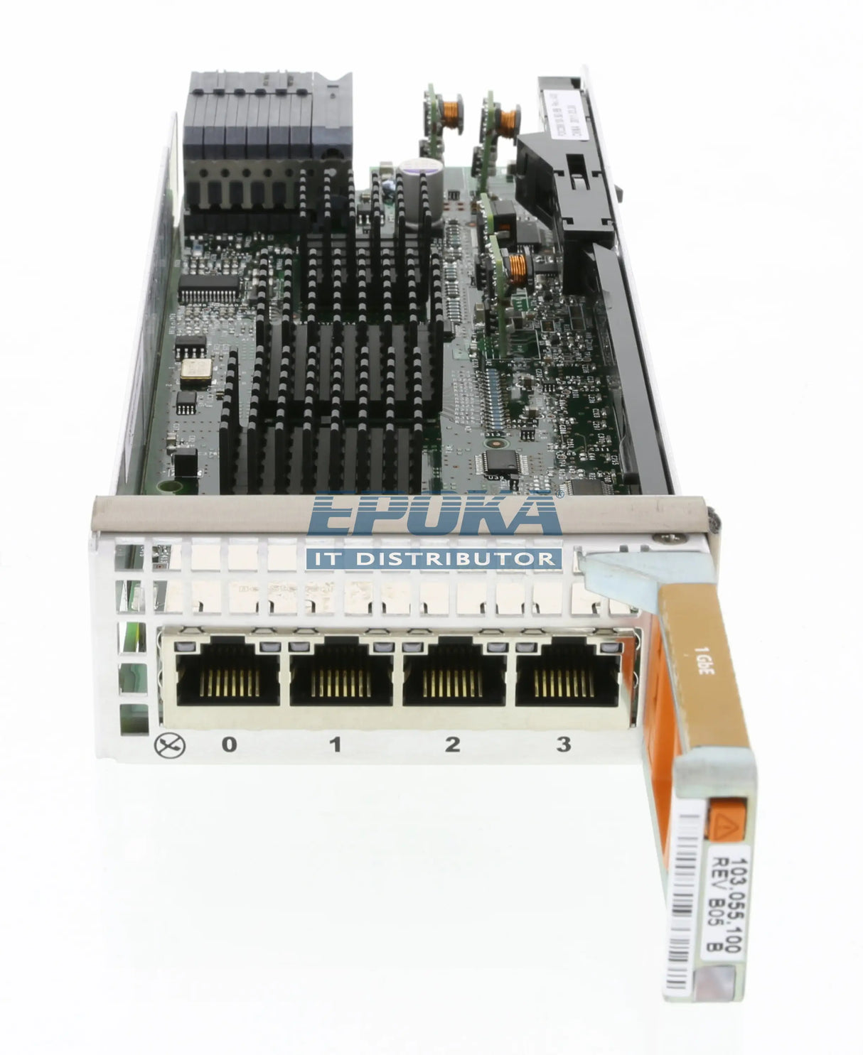EMC 103-055-100B 10/100/1000 4-Port copper I/O SLIC