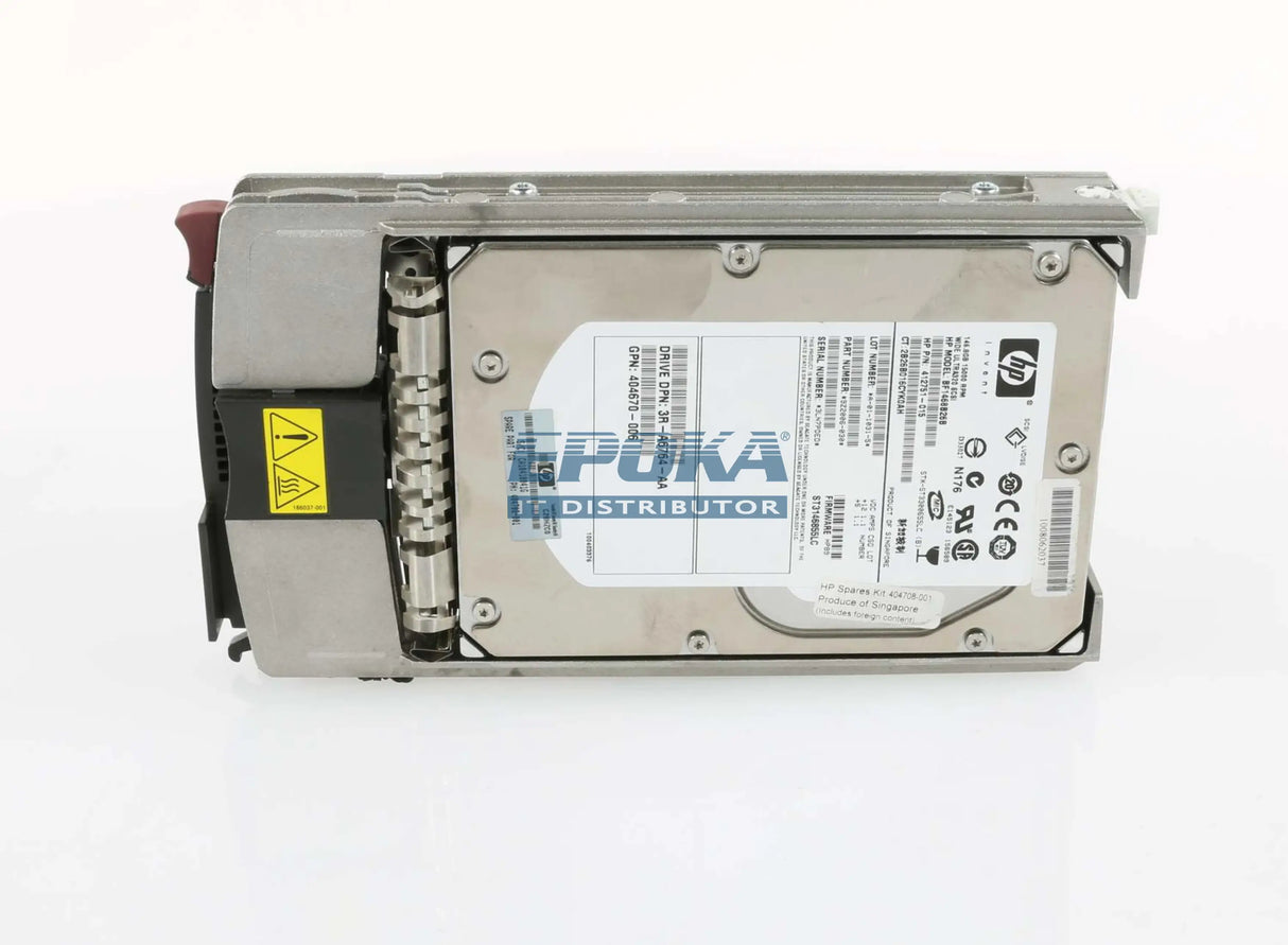HP 286716-B22 CPQ 146.8GB 10K RPM U320 Unive