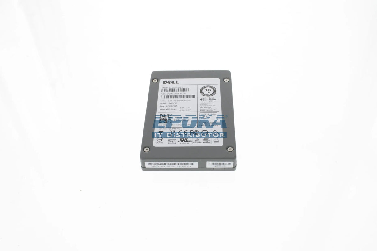 Dell 2M61G 1.6TB SSD 12G SAS 2.5" RI