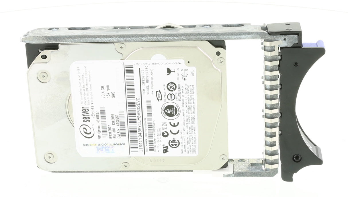 IBM 43X0837 IBM 73GB 15K SAS SFF Hotswap