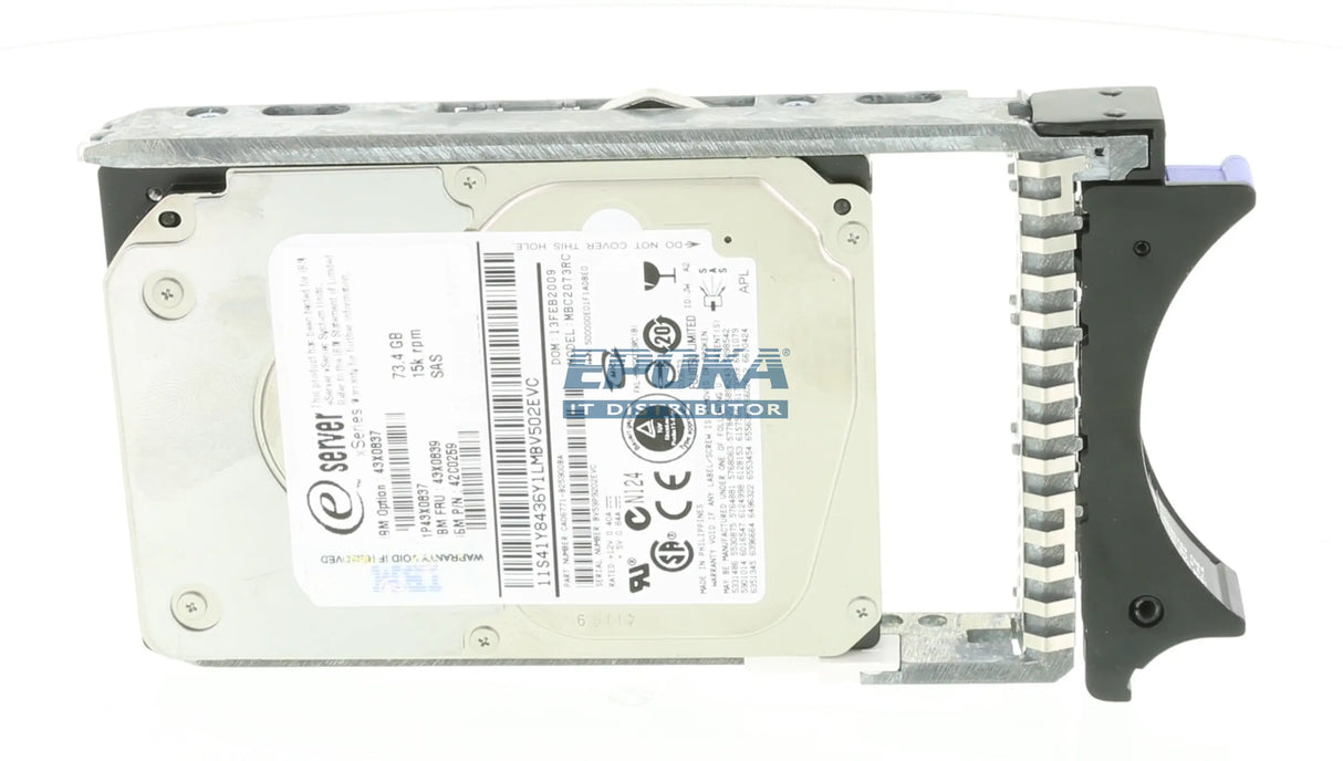 IBM 43X0837 IBM 73GB 15K SAS SFF Hotswap