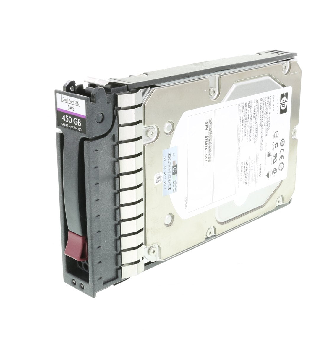 HP 454232-B21 CPQ 450GB 3G 15K 3.5" DP SAS E