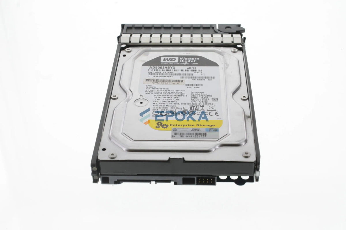 HP 458928-B21 CPQ 500GB 3G 7.2K 3.5 inch SAT