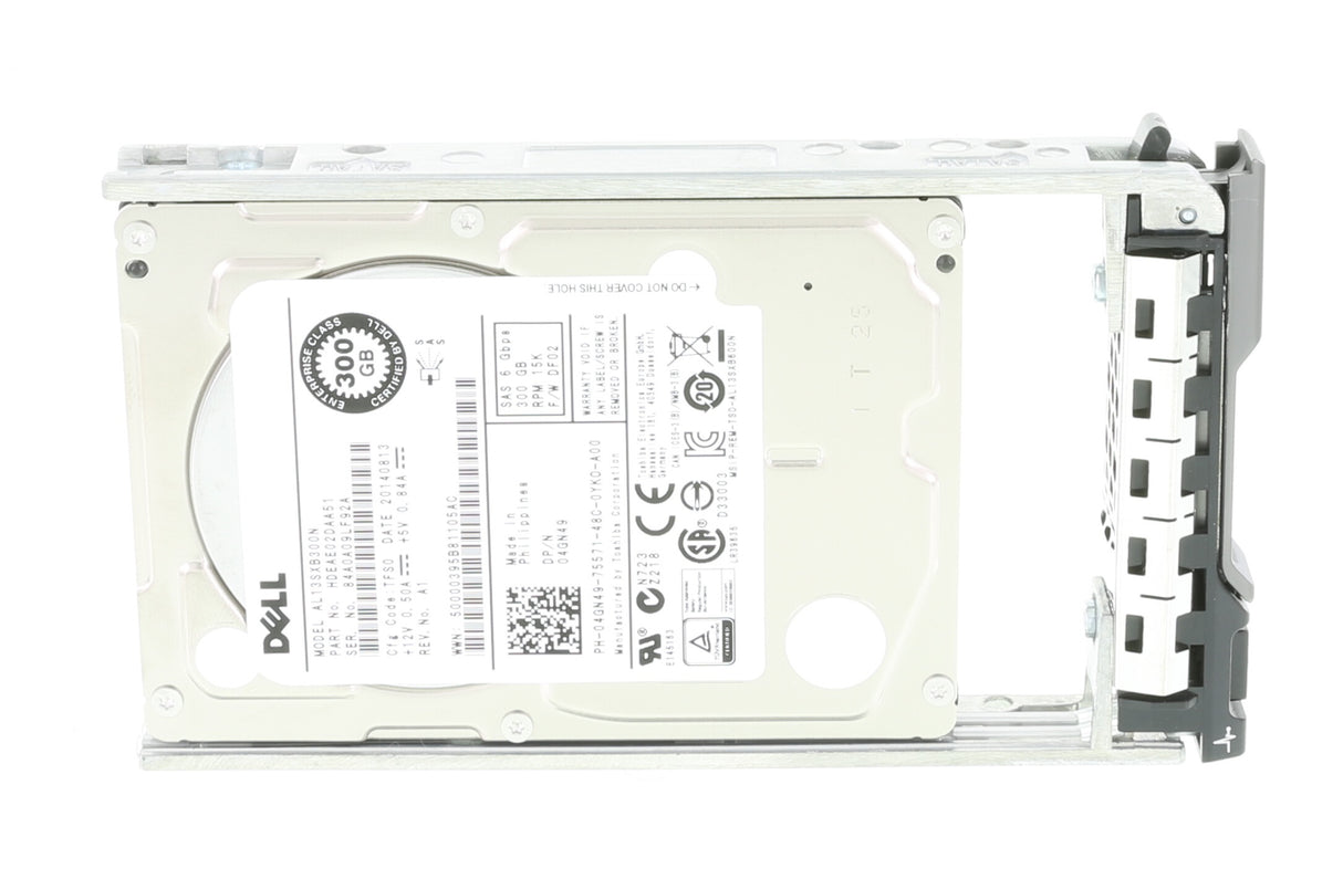 Dell 4GN49 Disk 300GB 15K 6G SAS 2.5"