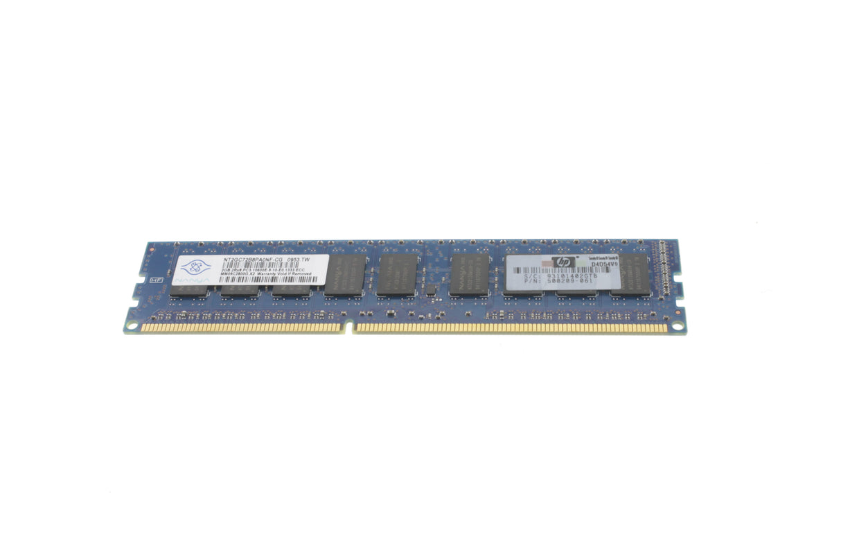 HP 2GB 2Rx8 PC3-10600E-9 Kit