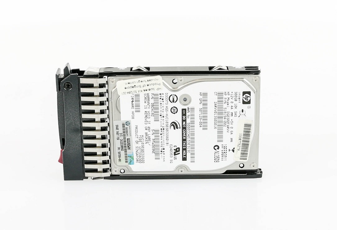 HP 300GB SAS 6G 10K rpm SFF (2.5in) HDD