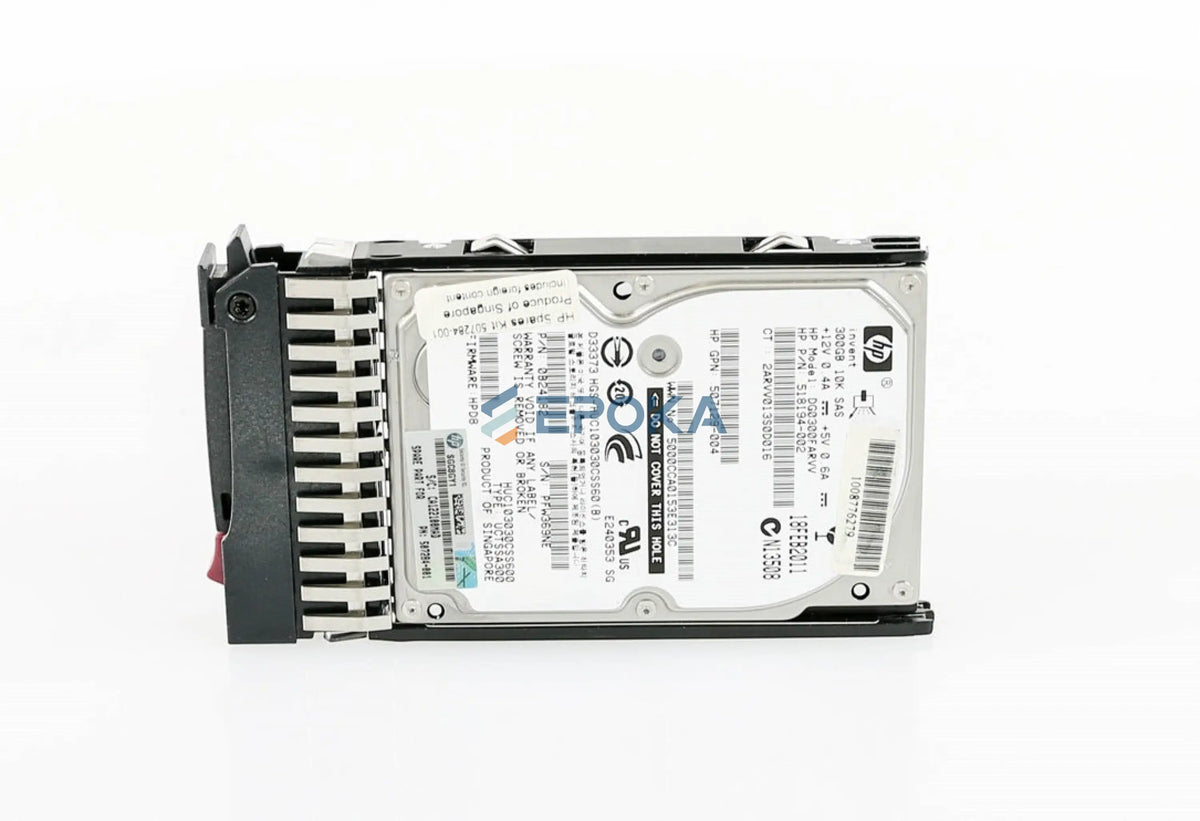 HP 300GB SAS 6G 10K rpm SFF (2.5in) HDD