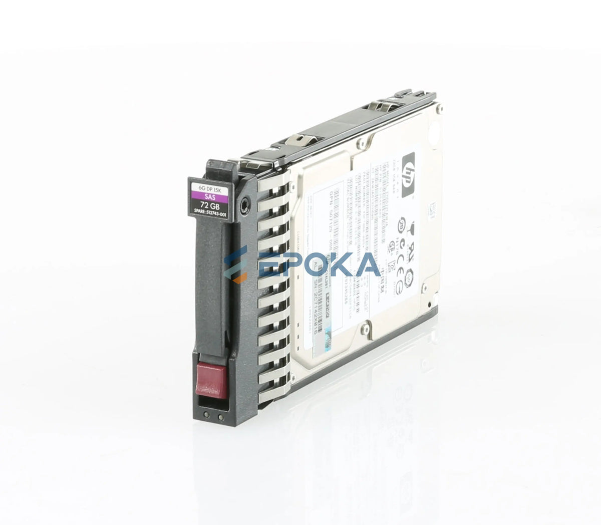 CPQ 72GB 6G SAS 15K SFF DP ENT
