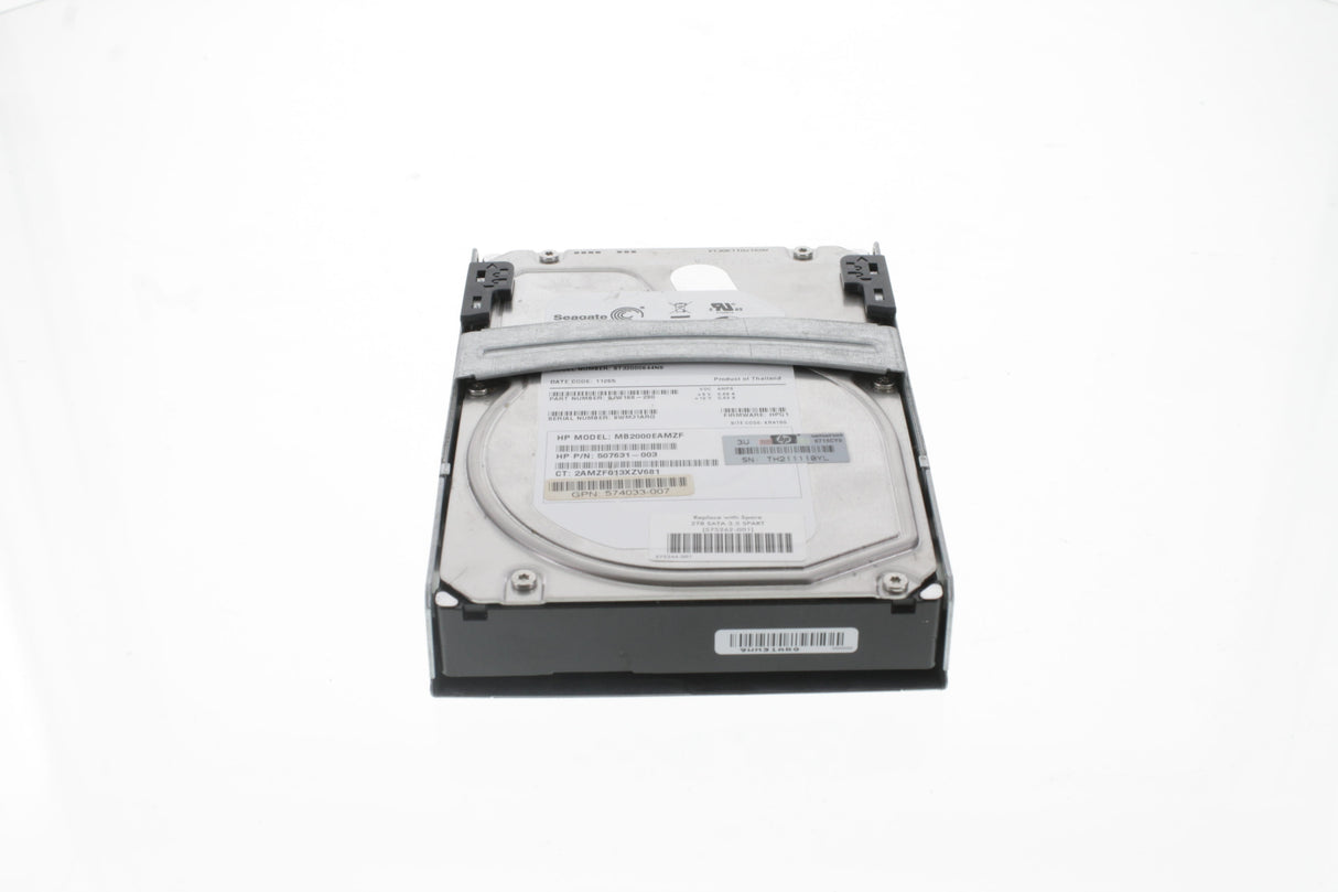 HP 574755-B21 HP 2TB 3G SATA 7.2K rpm LFF (3