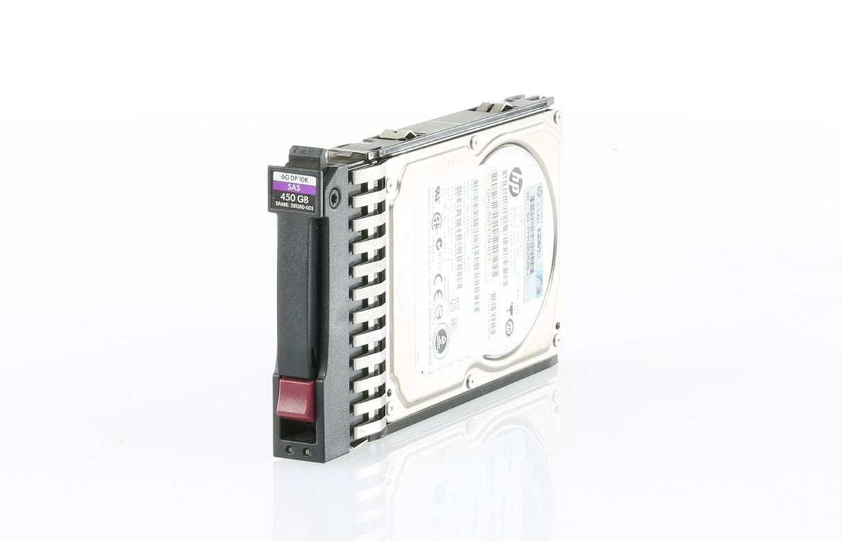 HP 581284-B21 HP 450GB 6G SAS 10K rpm SFF (2.5-inch) Dual Port Enterprise