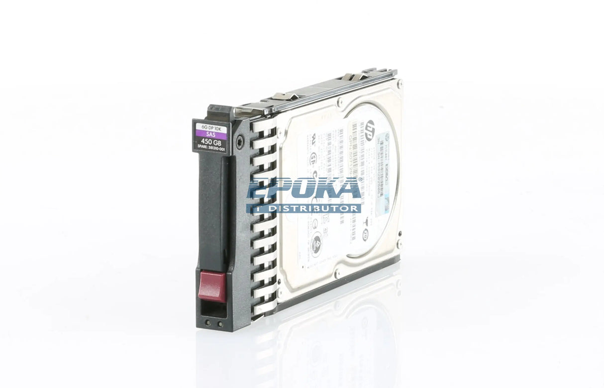 HP 581284-B21 HP 450GB 6G SAS 10K rpm SFF (2.5-inch) Dual Port Enterprise