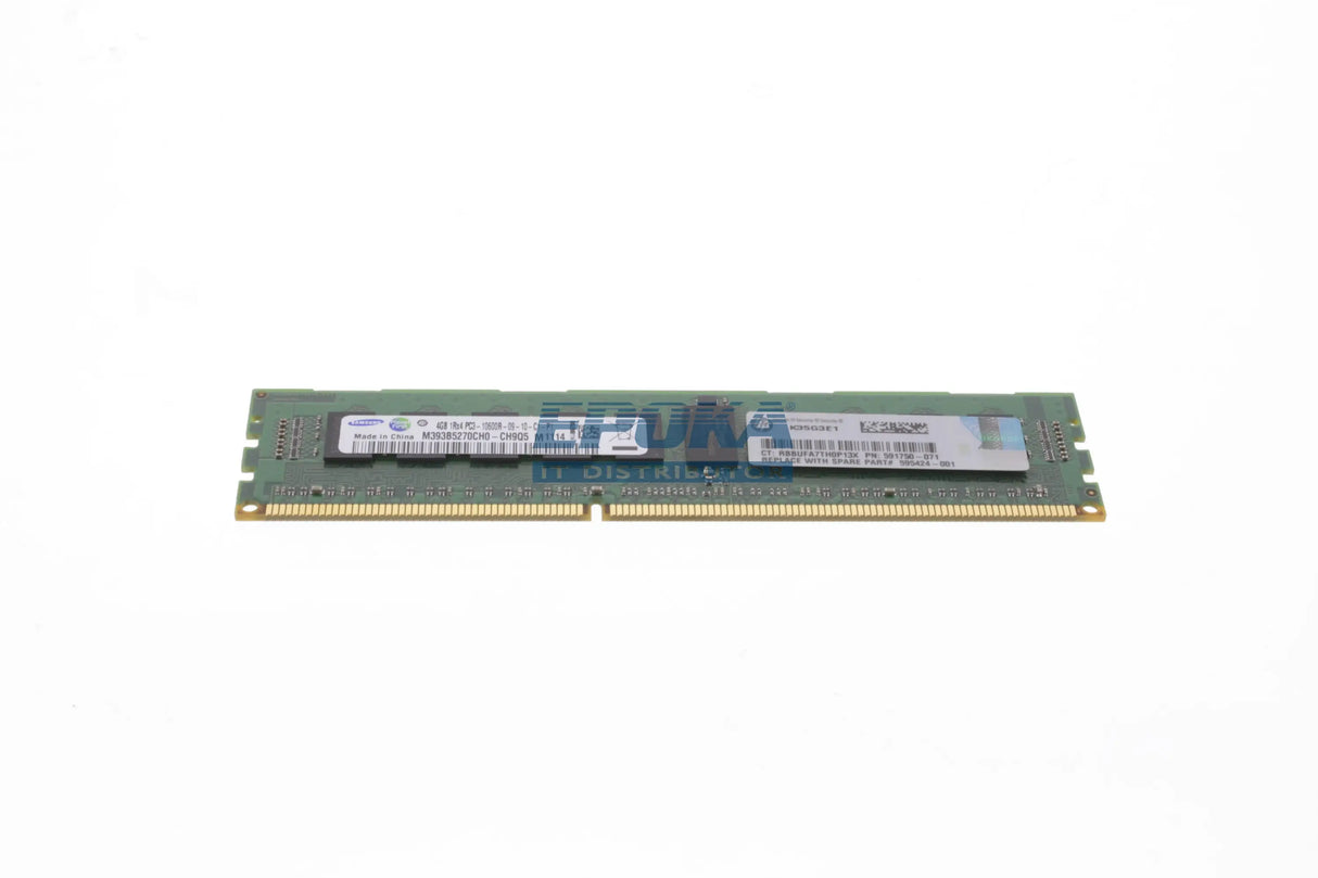 HP 595424-001 HP SPS-DIMM,4GB PC3-10600R,512