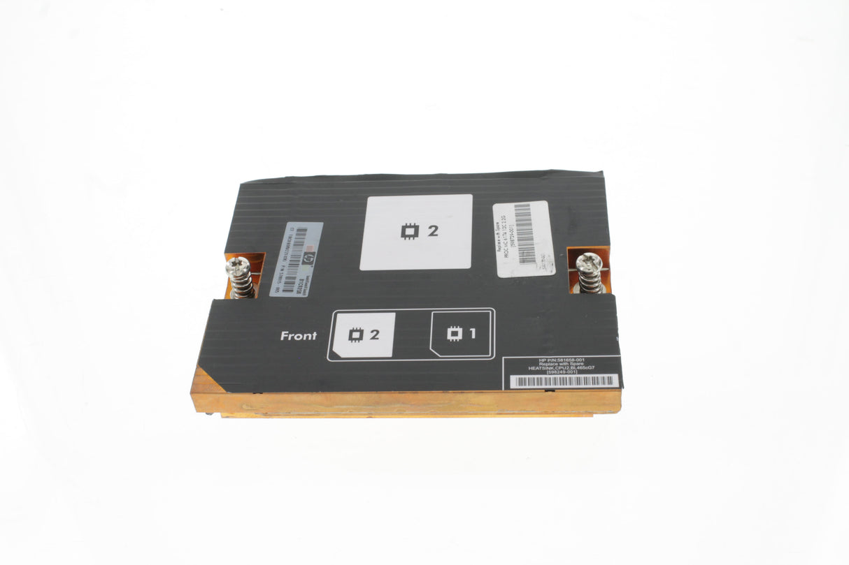 HP 598248-001 Heatsink kit with thermal grease - For processor 1