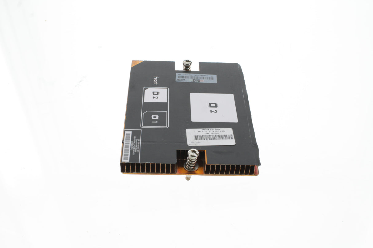 HP 598249-001 Heatsink kit with thermal grease - For processor 2