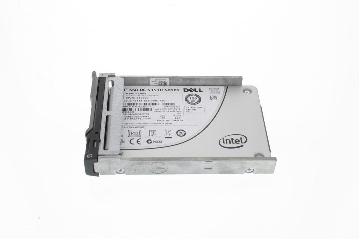 Dell 5GYVY Intel DC S3510 120GB SSD 2.5" SATA