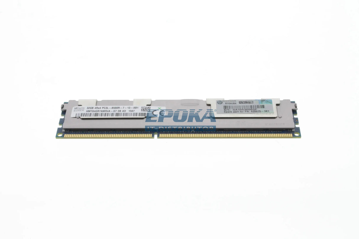 HP 627814-B21 HP 32GB 4RX4 PC3L-8500R