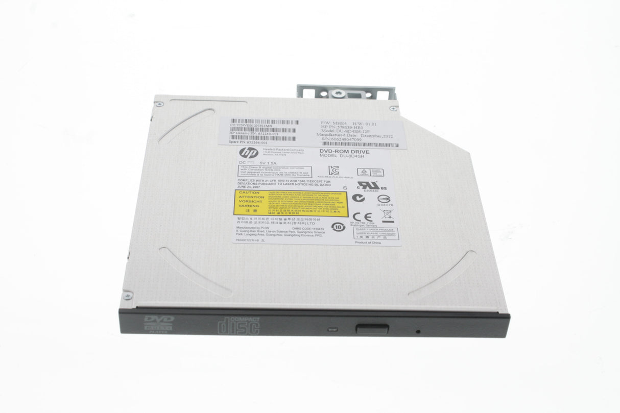 HP 9.5mm SATA DVD JackBlack Op