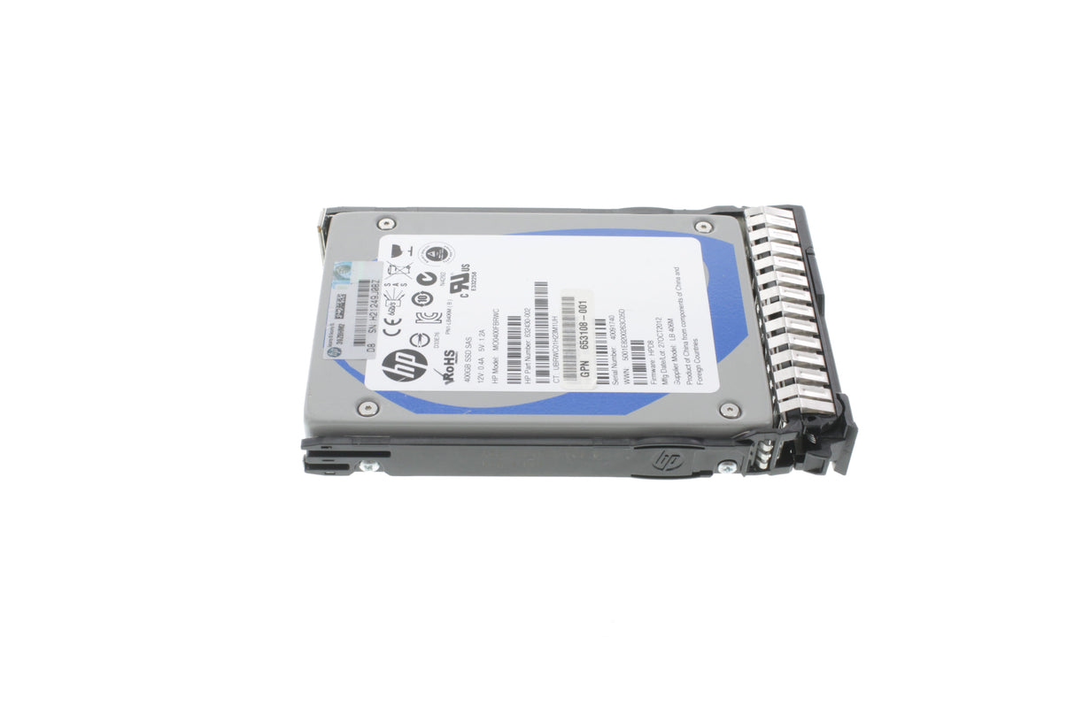 HP 653105-B21 HP 400GB 6G SAS MLC SFF (2.5-i