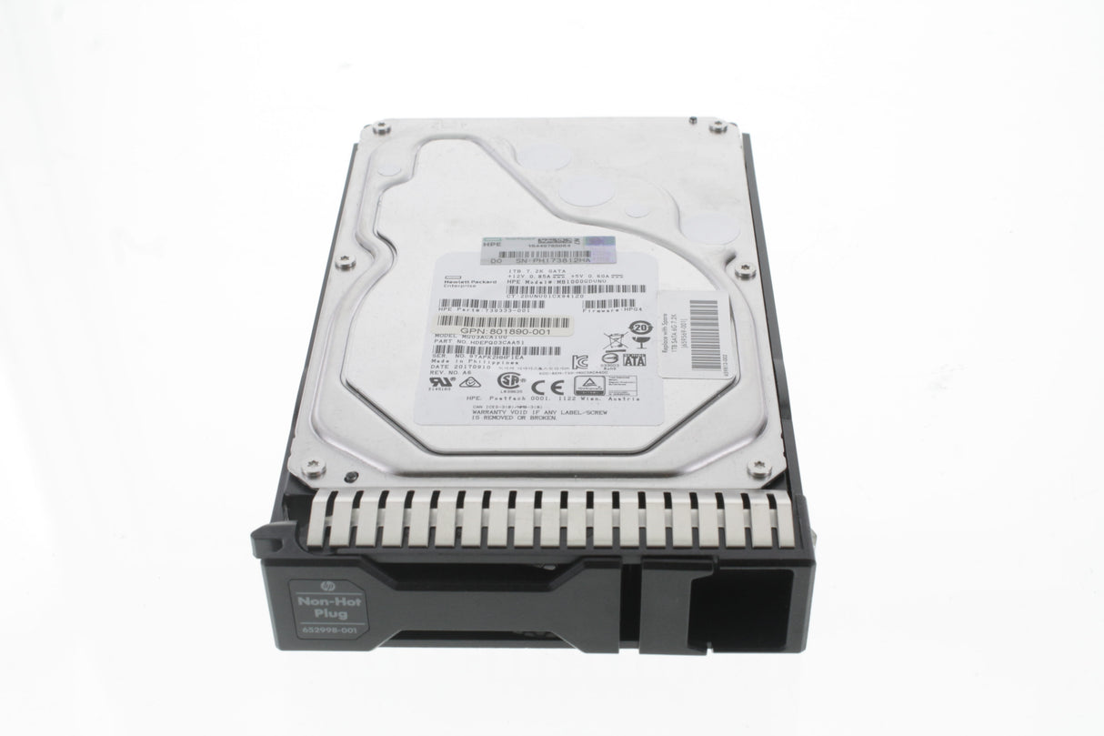 HP 659341-B21 HP 500GB 6G SATA 7.2k 3.5-inch