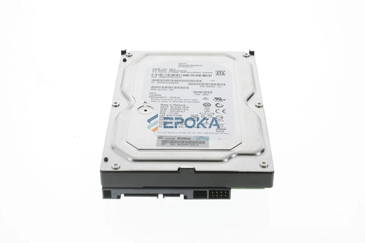 HP 659571-001 500GB non-hot-plug SATA hard disk
