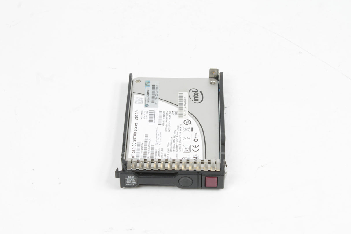 HP 691864-B21 HP 200GB 6G SATA ME 2.5in SC