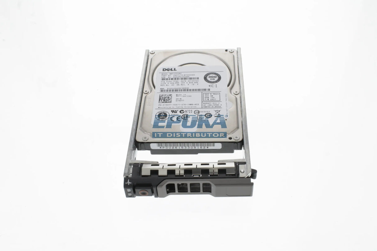 Dell 740Y7 Disk 300GB 10K 6G SAS 2.5"